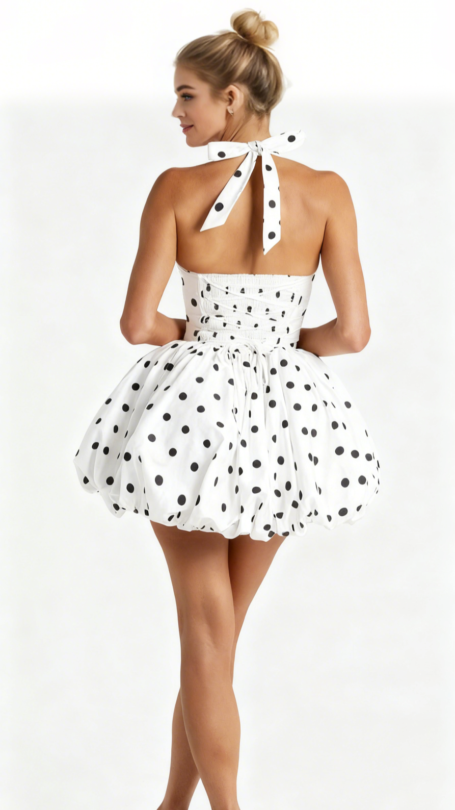 Muse™ | Polka Dot Mini Dress