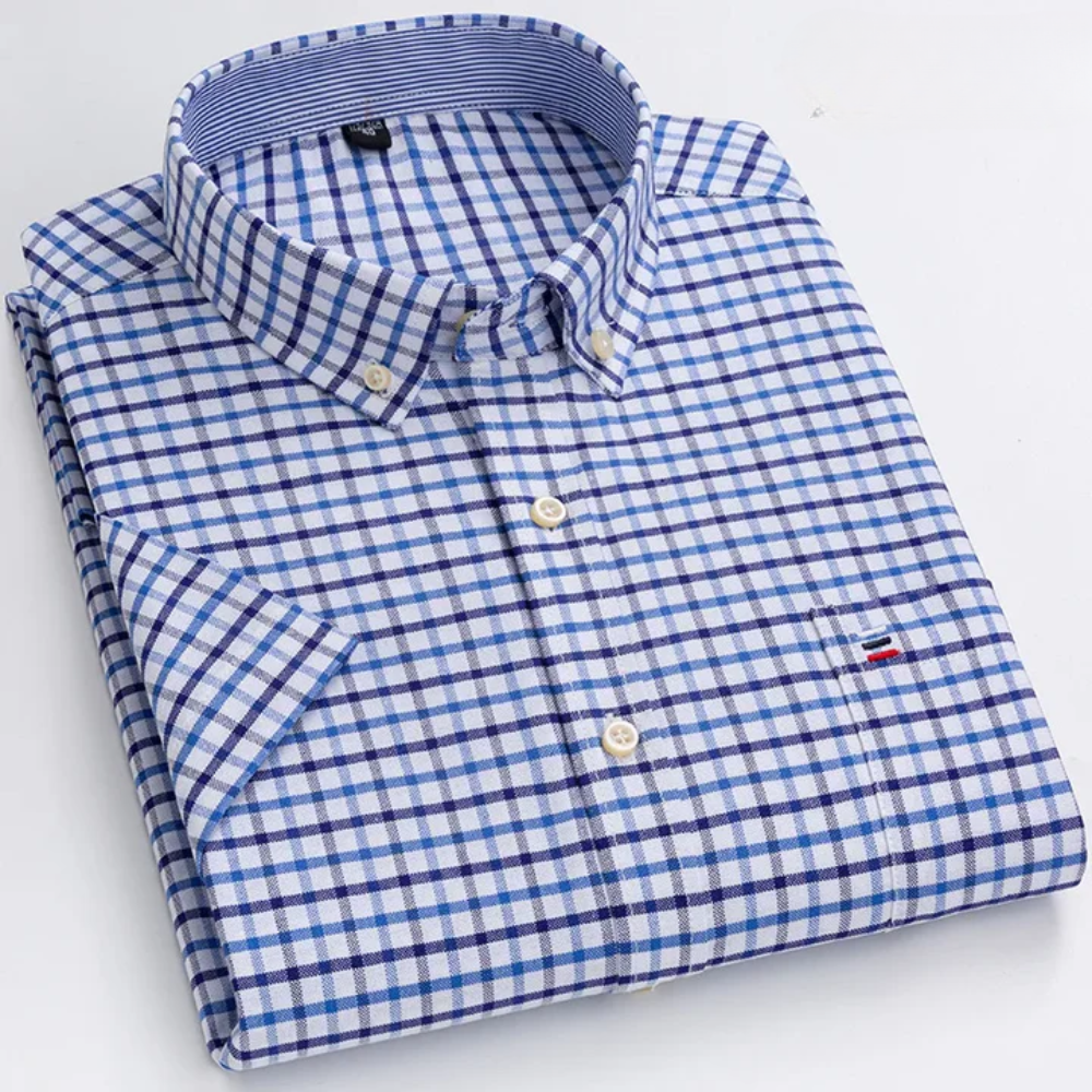 Petersen - Classic Cotton Shirt With Pattern