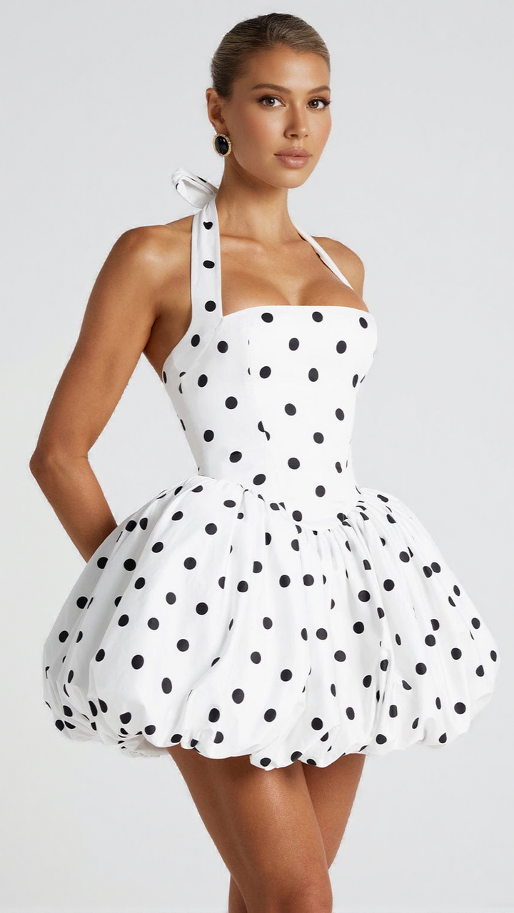 Muse™ | Polka Dot Mini Dress