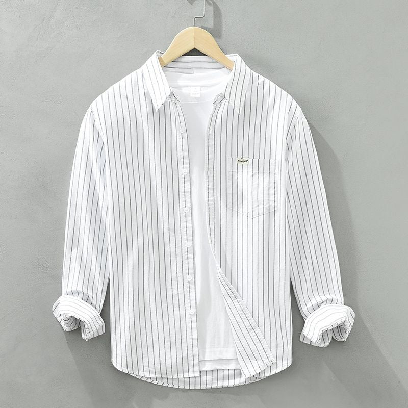 Jonas Striped Linen Shirt