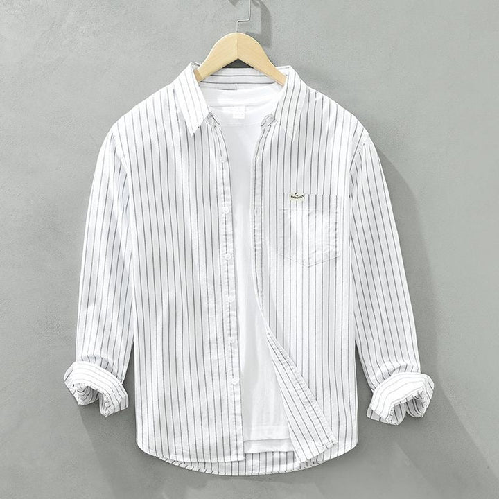 Jonas Striped Linen Shirt