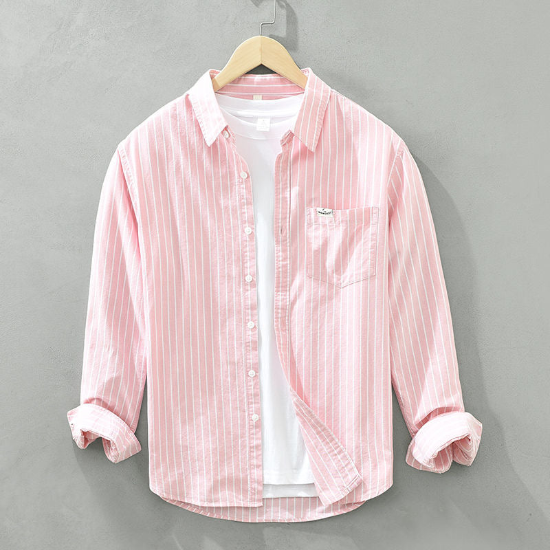 Jonas Striped Linen Shirt