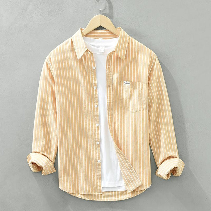 Jonas Striped Linen Shirt