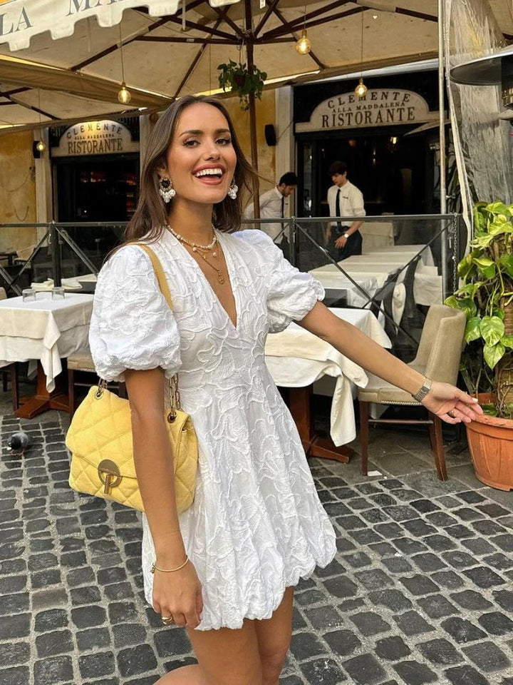 Muse™ | Puff Mini Dress