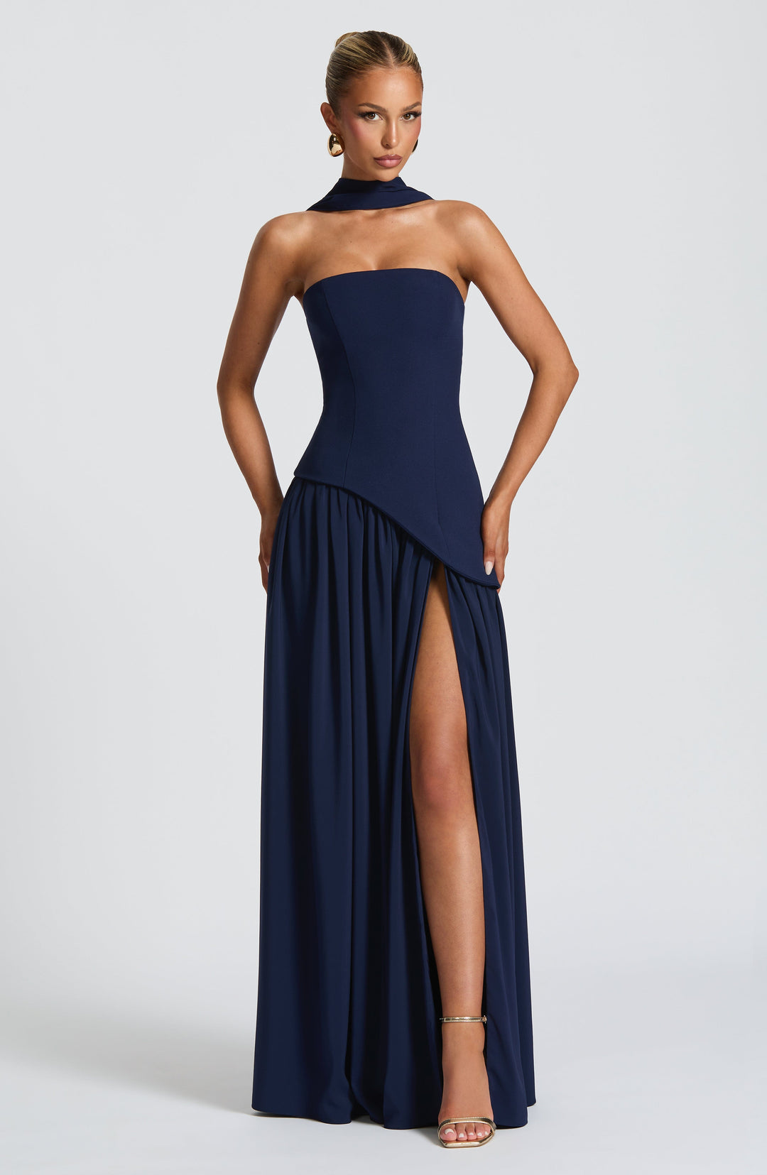 Muse™ | Chic Slit Maxi Dress