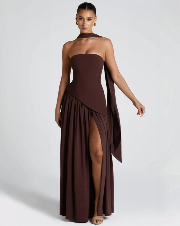 Muse™ | Chic Slit Maxi Dress