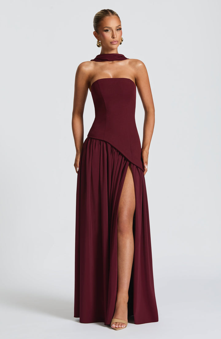 Muse™ | Chic Slit Maxi Dress