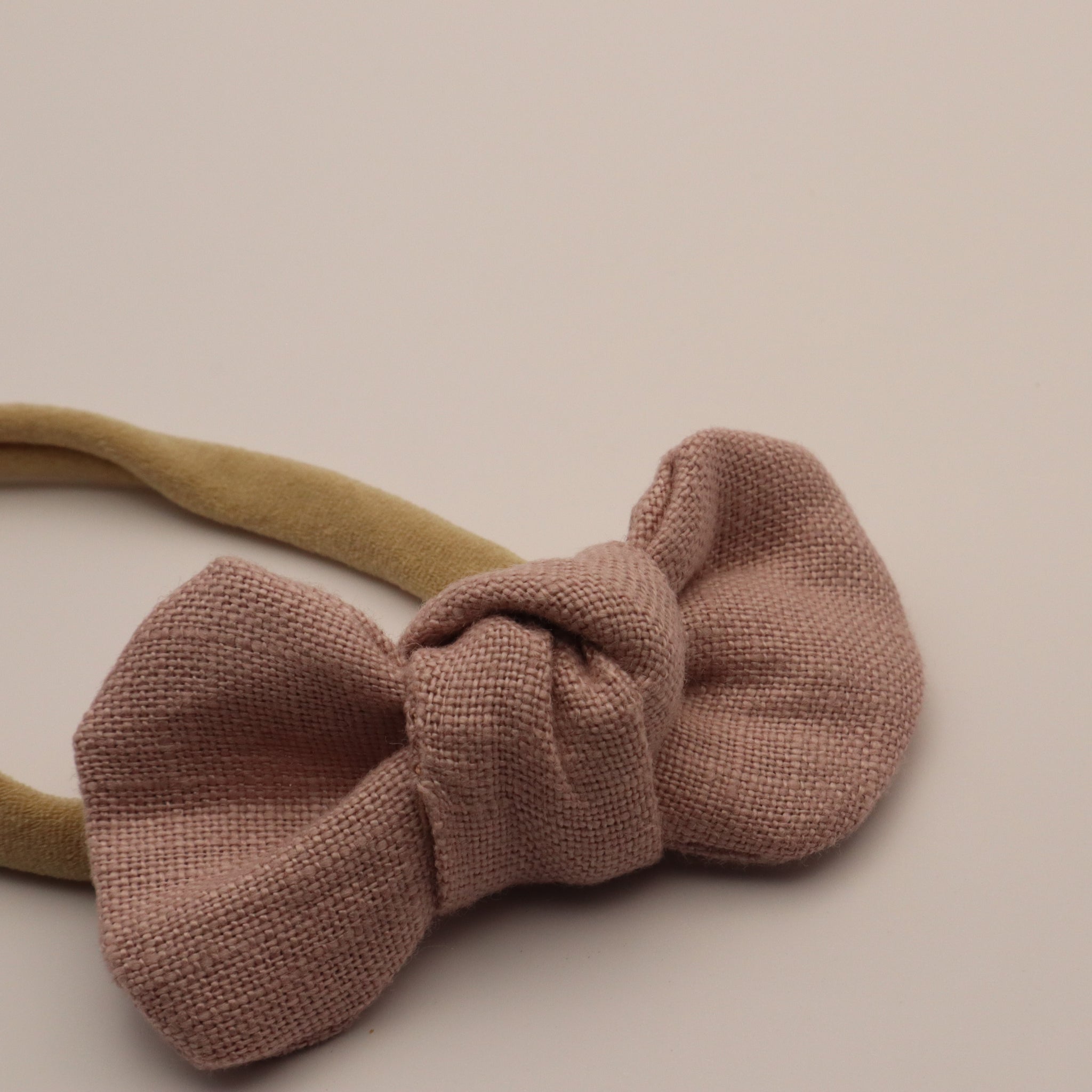 The Isla Bow - Dusty Pink